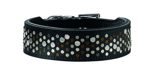 Hunter Halsband Basic Rivellino schwarz / schwarz (Größe 50-65)