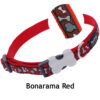Red Dingo Halsband Design Bonarama Red