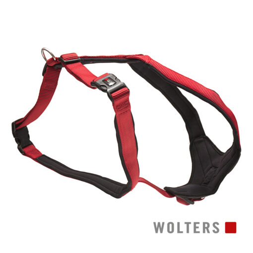 Wolters Geschirr Professional Comfort rot / schwarz