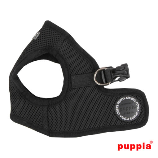 Puppia Softgeschirr Weste schwarz