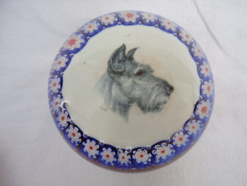 Antiker Briefbeschwerer (Paperweight) - Schnauzer-1310