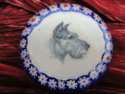 Antiker Briefbeschwerer (Paperweight) - Schnauzer-0