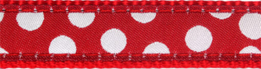 Red Dingo Design White Spots Red