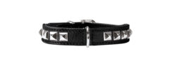 Hunter Halsband Rocky Petit schwarz / schwarz