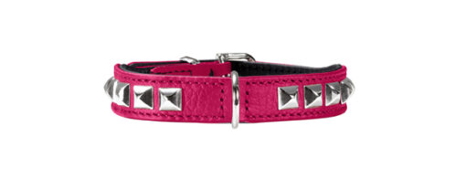 Hunter Halsband Rocky Petit pink / schwarz