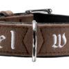 Hunter Halsband Edelweiss kaffee / schwarz