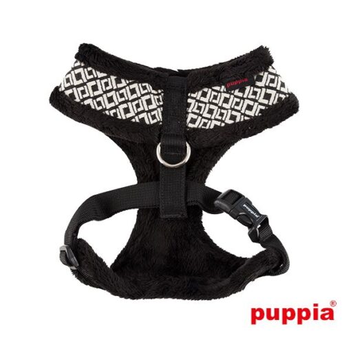 Puppia Damier Harness Typ A schwarz