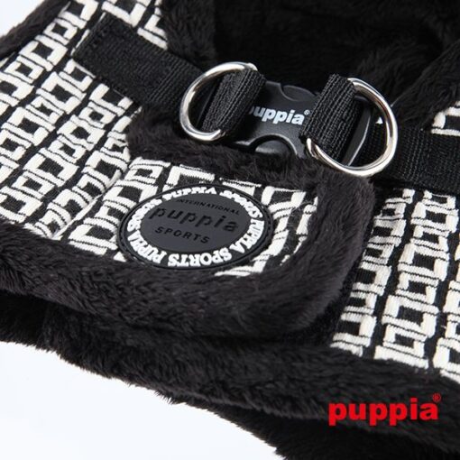 Puppia Damier Harness Typ B schwarz