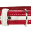 Hunter Halsband Madeira rot / weiß