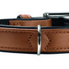 Hunter Halsband Canadian Elk cognac / schwarz