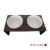 Wolters Doppelnapf Gohan walnuss