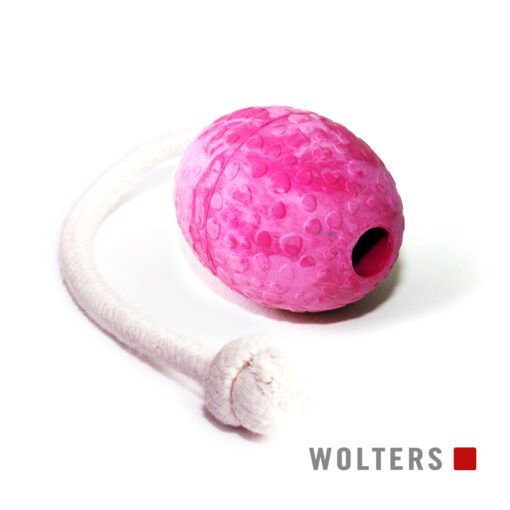 Wolters Straußenei am Seil himbeere