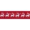 Red Dingo Halsband Weihnachtsdesign Rentier