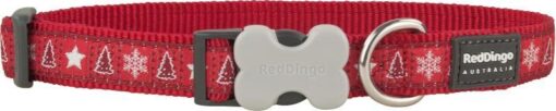 Red Dingo Halsband Weihnachtsbaum