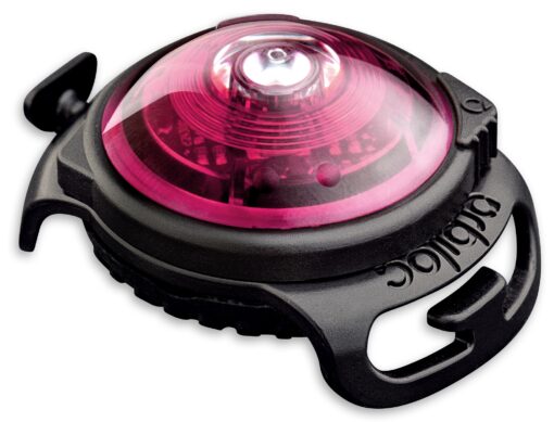 orbiloc Dog Dual Safety Light pink