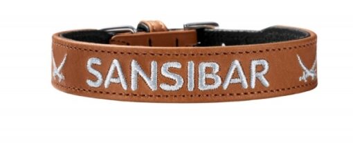 Hunter Halsband Sansibar cognac/schwarz