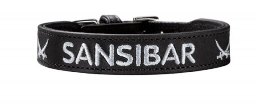 Hunter Halsband Sansibar schwarz/schwarz
