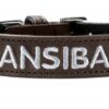 Hunter Halsband Sansibar dunkelbraun/schwarz
