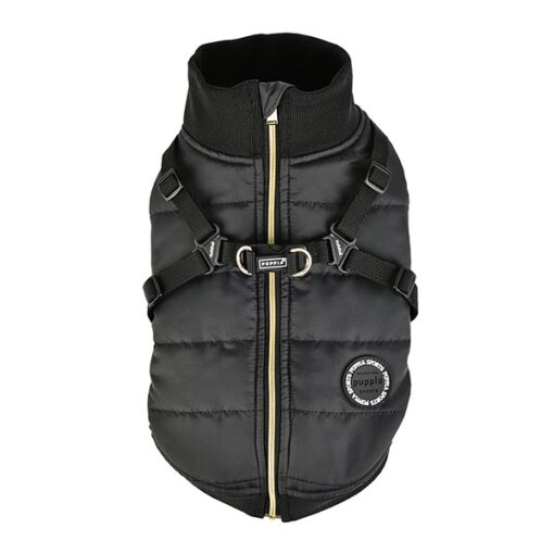 Puppia Winterjacke Frost schwarz