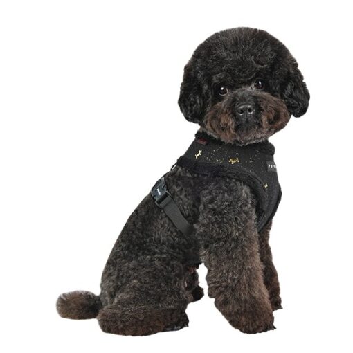 Puppia Gia Harness Typ A schwarz