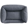 Hunter Hundesofa Prag Easy Clean dunkelblau / grau