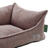 Hunter Hundesofa Prag Easy Clean rosa / grau