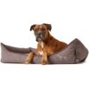 Hunter Hundesofa Prag Easy Clean rosa / grau