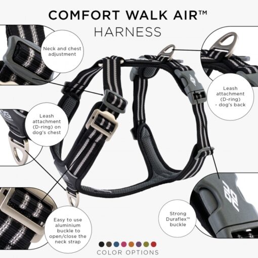 DOG Copenhagen Walk Air™ Geschirr schwarz-7591