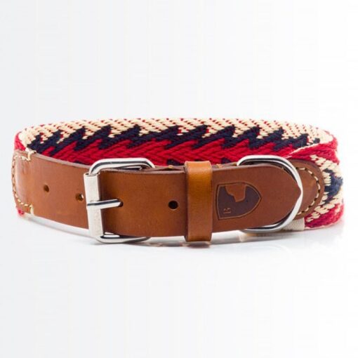 Buddys Halsband Peruvian Arrow red