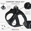 Dog Copenhagen Comfort Walk Go™ Harness schwarz