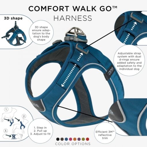 Dog Copenhagen Comfort Walk Go™ Harness blau