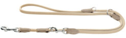 Hunter Verstellbare Führleine Round & Soft Elk beige