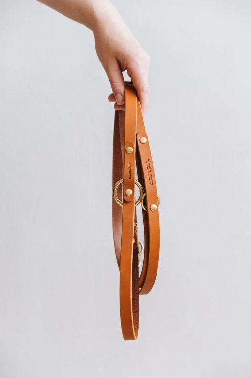 Band & Roll Crossbody Lederleine Lasso air tan