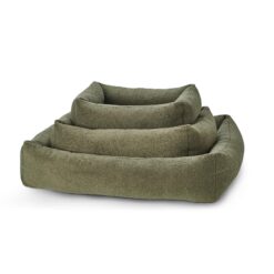 Laboni CLASSIC Hundebett - TEDDY grün