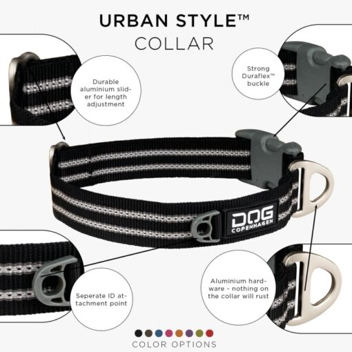 Dog Copenhagen Urban Style™ Collar schwarz