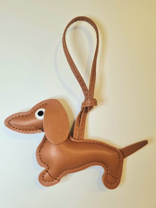 Dackel-Anhänger braun