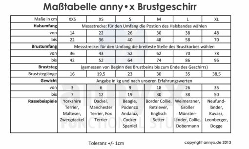 annyx Limited Edition Brustgeschirr Fun ice-9161