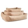 Laboni CLASSIC Hundebett - TEDDY creme