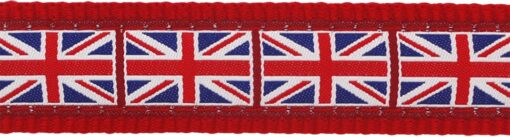 Red Dingo Führleine Design Union Jack Flag