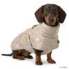 Hunter Hundemantel Lundby Dachshund greige
