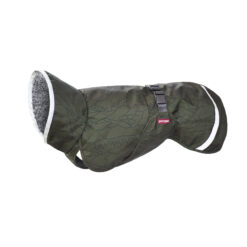 Pomppa Perus moss / Olivgrün mit Geschirröffnung